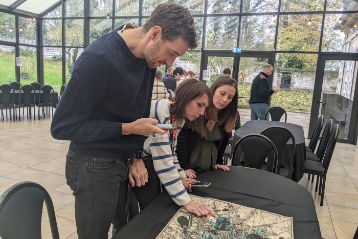 un jeux de piste en teambuilding